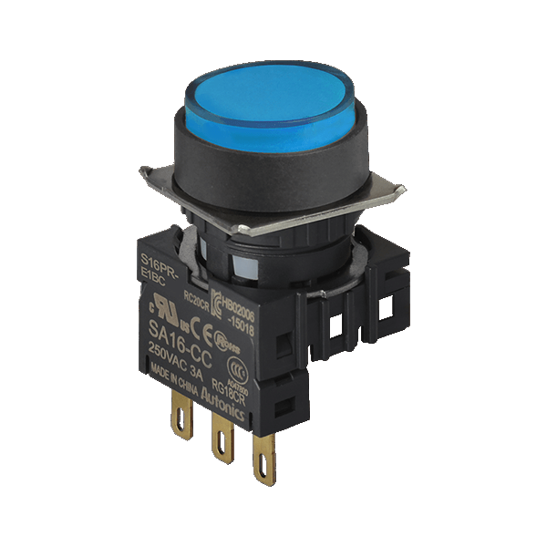 16파이 누름버튼 스위치 S16PR-E2BC