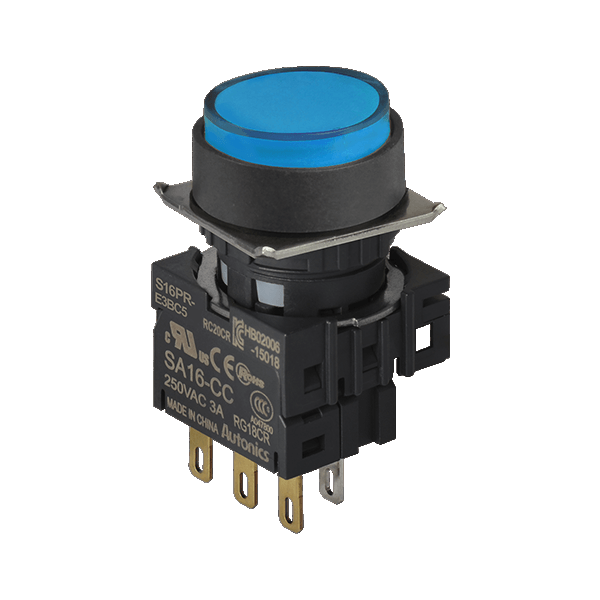16파이 누름버튼 스위치 S16PR-E4BC24