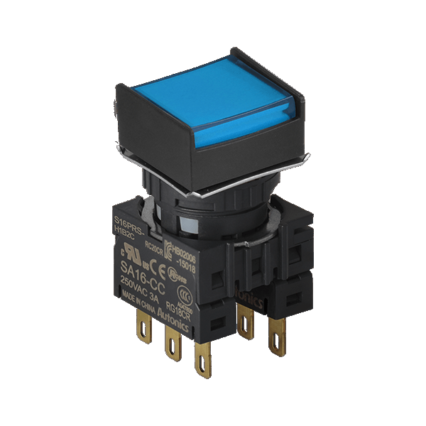 16파이 누름버튼 스위치 S16PRS-H1B2C