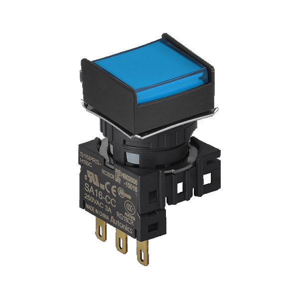 16파이 누름버튼 스위치 S16PRS-H2BC
