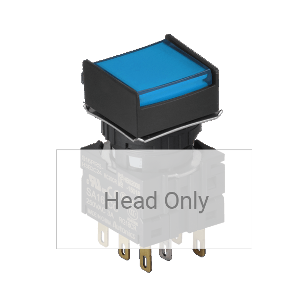 16파이 누름버튼 S16PRS-H3B (Head Only)