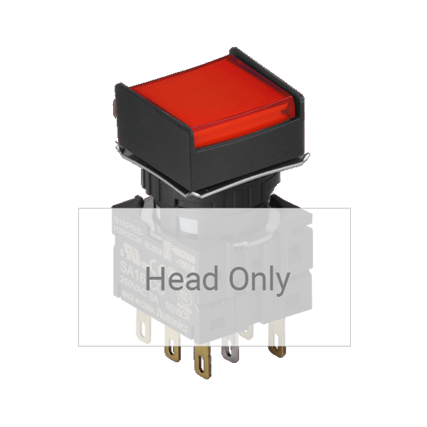 16파이 누름버튼 S16PRS-H3R (Head Only)