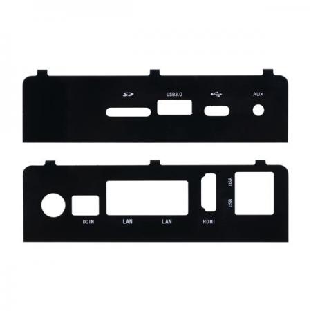 디바이스마트,MCU보드/전자키트 > 인공지능/임베디드/산업용 > 인공지능/머신러닝 > 인공지능 확장보드/액세서리,Seeedstudio,ODYSSEY-X86J4105 리컴퓨터 케이스 : Side Panels  [110991413],ODYSSEY-X86J4105와 호환되는 측면 패널 / 검정색 1mm 아크릴 시트