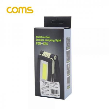 디바이스마트,EV 전기차/캠핑카/그린에너지 > 캠핑/보트 악세사리 > 캠핑용품 > 랜턴/램프,Coms,충전식 LED 멀티 램프 / 랜턴 / 18650 충전지, 캠핑고리, 스탠드 자석 [BB594],충전식 LED 멀티 램프 / 랜턴 / 18650 충전지, 캠핑고리, 스탠드 자석