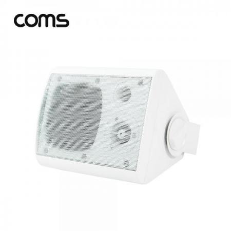 디바이스마트,컴퓨터/모바일/가전 > 음향ㆍ영상ㆍ카메라 > 스피커,Coms,패시브 북쉘프 스피커 / 매장 스피커 / 실내 스피커 / 1대 / White [IF614],패시브 북쉘프 스피커 / 매장 스피커 / 실내 스피커 / 1대 / White