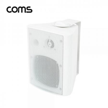 디바이스마트,컴퓨터/모바일/가전 > 음향ㆍ영상ㆍ카메라 > 스피커,Coms,패시브 북쉘프 스피커 / 매장 스피커 / 실내 스피커 / 1대 / White [IF614],패시브 북쉘프 스피커 / 매장 스피커 / 실내 스피커 / 1대 / White