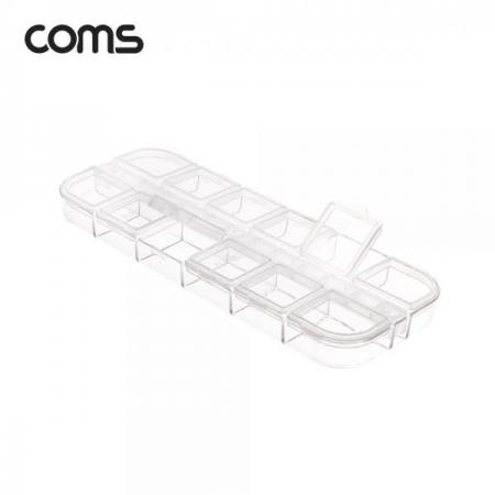 디바이스마트,사무/생활/서적 > 캠핑/레저/취미 > 레저용품,Coms,휴대용 알약 케이스 12칸 / 다용도 수납함 12분배 [BB590],휴대용 알약 케이스 12칸 / 다용도 수납함 12분배