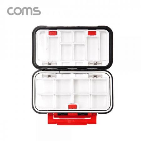 디바이스마트,공구함/작업대/엔클로저 > 공구함/부품함 > 다용도정리함(케이스),Coms,공구함 케이스 16칸 / 공구함 / 툴박스 / 다용도 / 165 x 95 mm [BB551],공구함 케이스 16칸 / 공구함 / 툴박스 / 다용도 / 165 x 95 mm