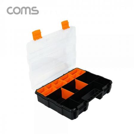 디바이스마트,공구함/작업대/엔클로저 > 공구함/부품함 > 다용도정리함(케이스),Coms,공구함 케이스 21칸 / 공구함 / 툴박스 / 다용도 / 280 x 230 mm [BB549],공구함 케이스 21칸 / 공구함 / 툴박스 / 다용도 / 280 x 230 mm