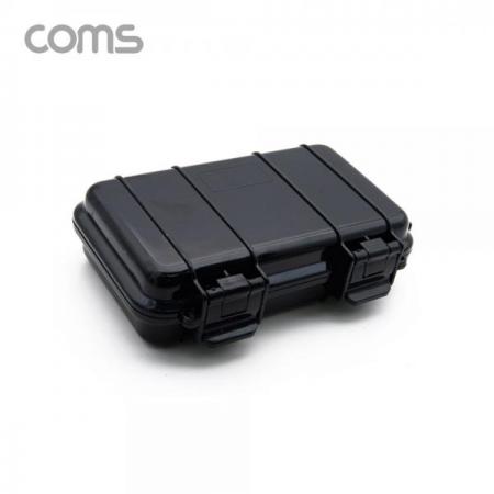 디바이스마트,공구함/작업대/엔클로저 > 공구함/부품함 > 다용도정리함(케이스),Coms,플라스틱 방수 케이스 / 휴대용 케이스 / Black / 165*100*40 [BB559],플라스틱 방수 케이스 / 휴대용 케이스 / Black / 165*100*40