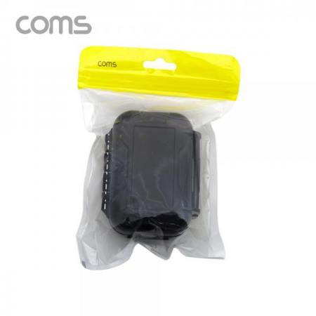 디바이스마트,공구함/작업대/엔클로저 > 공구함/부품함 > 다용도정리함(케이스),Coms,플라스틱 방수 케이스 / 휴대용 케이스 / Black / 85*70*40 [BB564],플라스틱 방수 케이스 / 휴대용 케이스 / Black / 85*70*40