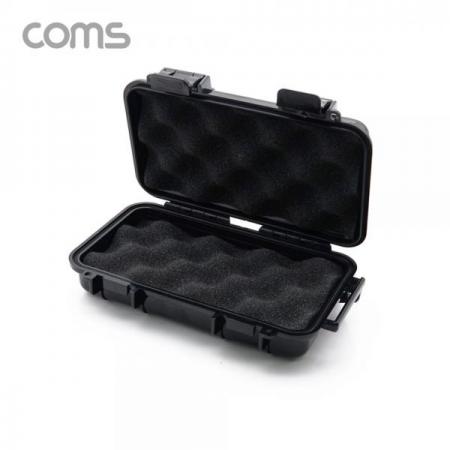 디바이스마트,공구함/작업대/엔클로저 > 공구함/부품함 > 다용도정리함(케이스),Coms,플라스틱 방수 케이스 / 휴대용 케이스 / Black / 205*125*45 [BB560],플라스틱 방수 케이스 / 휴대용 케이스 / Black / 205*125*45
