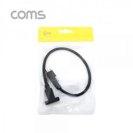디바이스마트,케이블/전선 > USB 케이블 > USB 케이블(미분류),Coms,USB 3.1(Type C) 양방향 포트(MF) 22cm / 브라켓 연결 / 판넬형 / 브라켓 미포함 [IF583],USB 3.1(Type C) 양방향 포트(MF) 22cm / 브라켓 연결 / 판넬형 / 브라켓 미포함