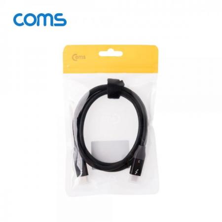 디바이스마트,케이블/전선 > USB 케이블 > 데이터케이블(MM) > USB 3.1 C타입 케이블,Coms,썬더볼트3 패시브 케이블 (Type-C M/M) 90cm, 4K 20Gbps / Thunderbolt Cable [IF599],썬더볼트3 패시브 케이블 (Type-C M/M) 90cm/ 4K 20Gbps / Thunderbolt Cable