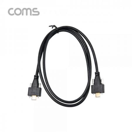 디바이스마트,케이블/전선 > USB 케이블 > USB 케이블(미분류),Coms,USB 3.1(Type C) 양방향 포트(MM) 90cm / 브라켓 연결 / 판넬형 / 브라켓 미포함 [IF584],USB 3.1(Type C) 양방향 포트(MM) 90cm / 브라켓 연결 / 판넬형 / 브라켓 미포함