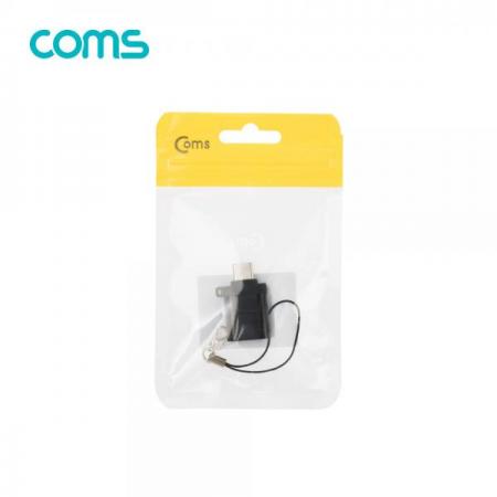 디바이스마트,커넥터/PCB > I/O 커넥터 > 젠더류 > USB3.1(C타입) 젠더,Coms,스마트폰 OTG 젠더 (USB 3.1 Type C M/USB 3.0 A F) / 고리형 [IF573],스마트폰 OTG 젠더 (USB 3.1 Type C M/USB 3.0 A F) / 고리형