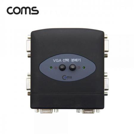 디바이스마트,컴퓨터/모바일/가전 > 네트워크/케이블/컨버터/IOT > KVM스위치/분배기/선택기 > 모니터 선택/분배/확장기,Coms,모니터 선택 분배기 4:2 (Matrix) / 아답터 포함 [LC094],모니터 선택 분배기 4:2 (Matrix) / 아답터 포함