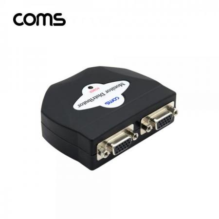 디바이스마트,컴퓨터/모바일/가전 > 네트워크/케이블/컨버터/IOT > KVM스위치/분배기/선택기 > 모니터 선택/분배/확장기,Coms,모니터 분배기 2:1, 어댑터 포함 (DC5V/600mA 3.5-1.3) [LC022-1],모니터 분배기 2:1/ 어댑터 포함 (DC5V/600mA 3.5-1.3)