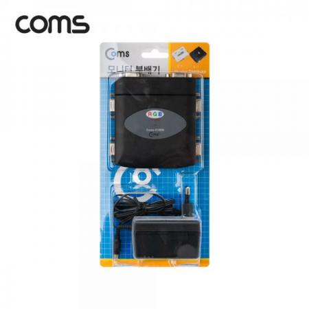 디바이스마트,컴퓨터/모바일/가전 > 네트워크/케이블/컨버터/IOT > KVM스위치/분배기/선택기 > 모니터 선택/분배/확장기,Coms,모니터 분배기 1:5 / VGA(RGB) 입력x1, 출력x5 [LC039],모니터 분배기 1:5 / VGA(RGB) 입력x1/ 출력x5