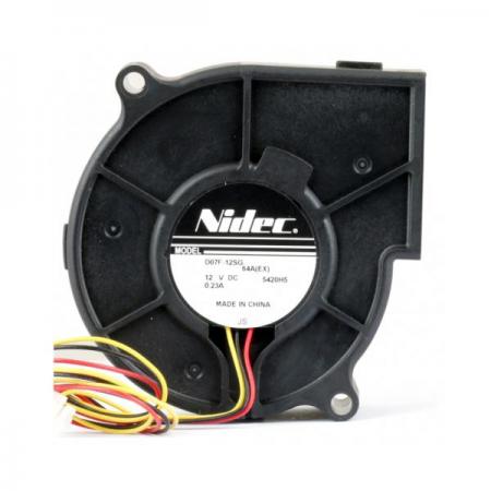 디바이스마트,기계/제어/로봇/모터 > 모터류 > 팬모터 > DC 팬모터,MotorBank,니덱 73mm 3핀 고성능 DC 블로워 팬 D07F-12SG DC12V 2.76W 3400RPM,3X73X30mm 3Pin 0.23A 2.76W 2볼 베어링 시스템 스피드센서(FG Signal)