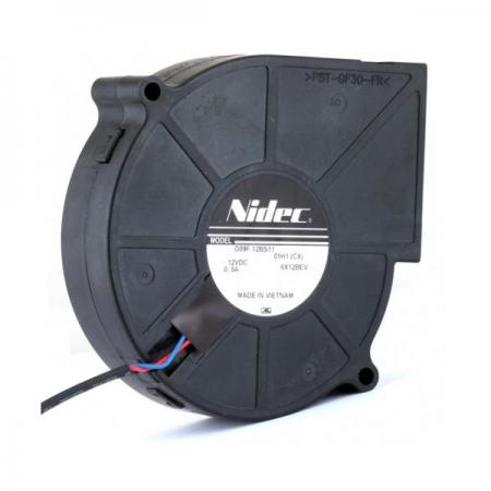 디바이스마트,기계/제어/로봇/모터 > 모터류 > 팬모터 > DC 팬모터,MotorBank,니덱 93mm 3핀 강풍 DC 블로워 D09F-12BS11 DC12V 6W 2850RPM,93X93X25mm 3Pin 0.5A 6W NBR베어링시스템(논베어링 장수명) 스피드센서(FG Signal)