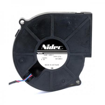 디바이스마트,기계/제어/로봇/모터 > 모터류 > 팬모터 > DC 팬모터,MotorBank,니덱 93mm 3핀 강풍 DC 블로워 D09F-12BS11 DC12V 6W 2850RPM,93X93X25mm 3Pin 0.5A 6W NBR베어링시스템(논베어링 장수명) 스피드센서(FG Signal)