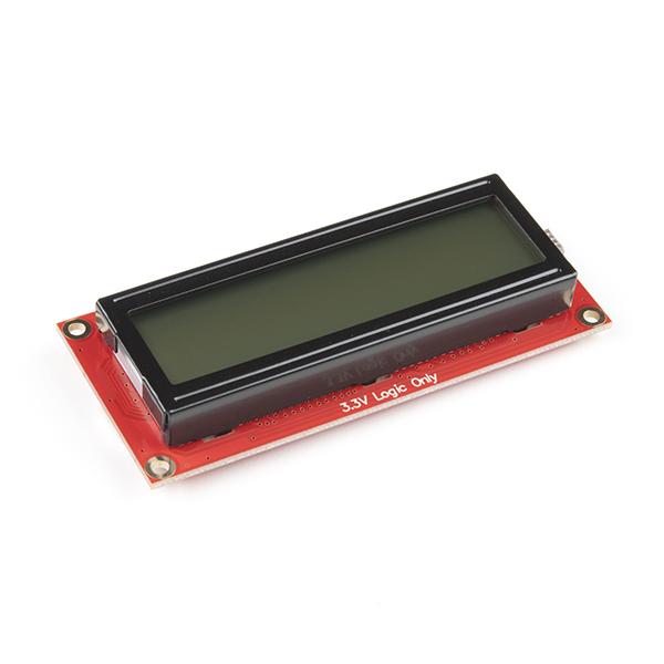 SparkFun 16x2 SerLCD - RGB Backlight (Qwiic) [LCD-16396]