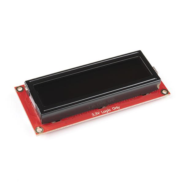 SparkFun 16x2 SerLCD - RGB Text (Qwiic) [LCD-16397]