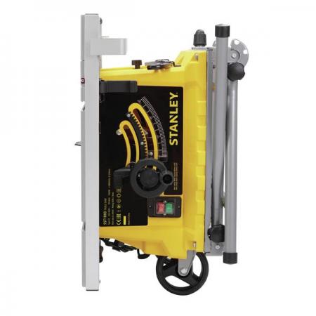 디바이스마트,수공구/전자공구/전동공구 > 전동/엔진공구 > 테이블쏘/스크롤쏘,스탠리,10인치 테이블쏘 SST1800 1800W (테이블일체형,날포함),폴딩형 스탠드 일체형 테이블쏘 / 1800W 강력한 모터 / 10인치 테이블쏘 기본날 포함