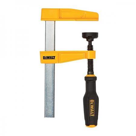 디바이스마트,수공구/전자공구/전동공구 > 작업공구 > 목공용공구 > 클램프,디월트,LD 바 클램프 (4인치) DWHT83849,사이즈 101mm x 50mm / 작은 단차를 손쉽고 강력하게 고정할 수 있는 LD 클램프 최대 148KG 압착