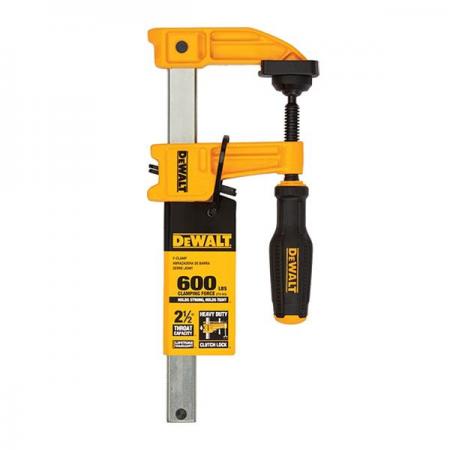 디바이스마트,수공구/전자공구/전동공구 > 작업공구 > 목공용공구 > 클램프,디월트,MD 바 클램프 (6인치) DWHT83827,사이즈 152mm x 64mm /이중 클러치락으로 빠르고 강한 고정이 가능한 MD 바 클램프 최대 270KG 압착