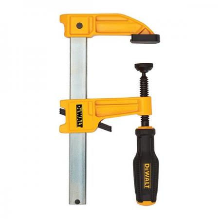 디바이스마트,수공구/전자공구/전동공구 > 작업공구 > 목공용공구 > 클램프,디월트,HD 바 클램프 (6인치) DWHT83264,사이즈 152mm x 64mm / 삼중 클러치락과 높은 죠우의 강력한 HD 바 클램프 최대 450KG 압착