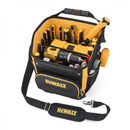디바이스마트,공구함/작업대/엔클로저 > 공구함/부품함 > 이동공구함 > 디월트/스탠리 이동공구함,디월트,12인치 토트형 소프트백 DWST83488-1,사이즈 310mm x 310mm x 250mm / 폭넓은 수납공간, 마그네틱 패드 부착된 12인치 바스켓 타입