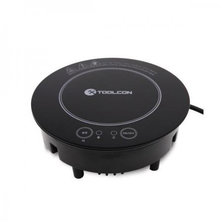 디바이스마트,컴퓨터/모바일/가전 > 가전/생활용품 > 주방가전 > 가스레인지/전기레인지/인덕션,툴콘,휴대용 미니 전기인덕션 (540W) TIC-600W,220V 사용 / 530W 저전력 / 인덕션 지름 : 180mm /  KC인증 / 터치식 버튼 / 화력 3단 조절 / 과부하 전원 차단 / 간편 휴대 / 유해가스X