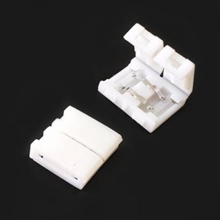 디바이스마트,LED/LCD > LED 악세사리 > 전기배선용품,그린맥스,클립 단색 확장 컨넥터 (1P),두 개의 단색 슬림 LED바를 연결하는 컨넥터 입니다.