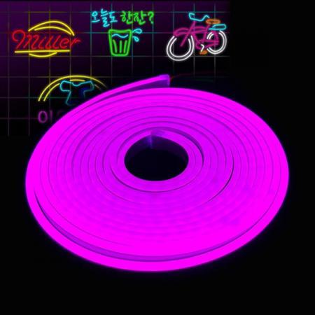 디바이스마트,LED/LCD > LED 인테리어조명 > 플렉서블 LED,그린맥스,네온슬림 LED바 (로즈레드) 5M /네온사인 면발광 줄네온,다채로운 색상과 유연하게휘어지는 타입 LED로써, 다양한 글씨 및 그림표현이 가능한 제품입니다.