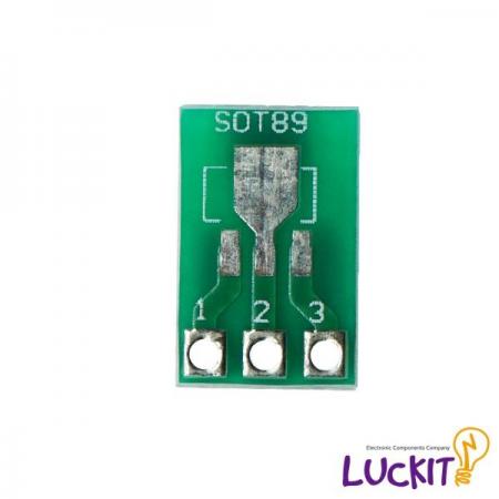 디바이스마트,커넥터/PCB > PCB기판/관련상품 > IC 변환기판 > SOP/TSOP 변환기판,럭킷,SOT89, SOT223 양면 변환보드,SOT89 혹은 SOT223 IC를 DIP으로 변환하여 사용이 가능한 양면 변환보드 입니다 / 재질 : FR-4 / SIZE : 12.06 X 7.62 [MM]