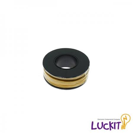 디바이스마트,케이블/전선 > KS/UL/절연전선 > UL절연전선 > UL1007 (Lead Wire) 절연전선,럭킷,UL1007 AWG22 노랑 10M,1롤 10M / UL1007 / AWG22 / 색상 : 노랑
