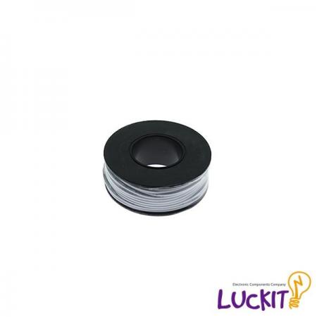 디바이스마트,케이블/전선 > KS/UL/절연전선 > UL절연전선 > UL1007 (Lead Wire) 절연전선,럭킷,UL1007 AWG22 흰색 10M,1롤 10M / UL1007 / AWG22 / 색상 : 흰색