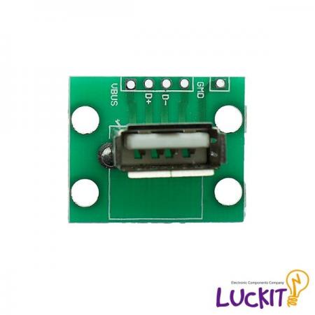 디바이스마트,커넥터/PCB > PCB기판/관련상품 > 특수기판 > 커넥터용 PCB,럭킷,USB AF 아답터 보드 ANGLE,USB 2.0 A TYPE (FEMALE) PCB연결 아답터 보드 입니다 / SIZE : 25 X 20.5 [MM]