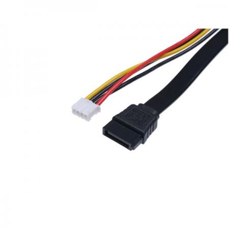 디바이스마트,MCU보드/전자키트 > 인공지능/임베디드/산업용 > 인공지능/머신러닝 > 인공지능 확장보드/액세서리,Seeedstudio,ODYSSEY - X86J4105 호환 4핀 전원 및 SATA 데이터 - SATA 22핀(7+15핀) 케이블 [321050566],ODYSSEY-X86J4105 전용 케이블 / 2.5인치 및 3.5인치 하드 드라이브 호환 / 전력 및 데이터 전송 모두 제공 / 길이 : 200mm / 26AWG