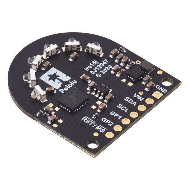 3-Channel Wide FOV Time-of-Flight Distance Sensor Using OPT3101 (No Headers) #3412