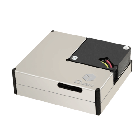 디바이스마트,센서 > 공기질/환경센서 > 먼지센서,새로운 시작,아두이노 미세먼지 센서 PM2012,GRIMM 방식, TSI 방식 지원 / 입자 검출 최소 크기 : 0.3 ㎛ / 공급 전압 : 5V / 노이즈 방지를 위한 금속 차폐 / 통신 방식 : I2C, UART / 크기 : 38(W) x 35(H) x 12(D) [mm]