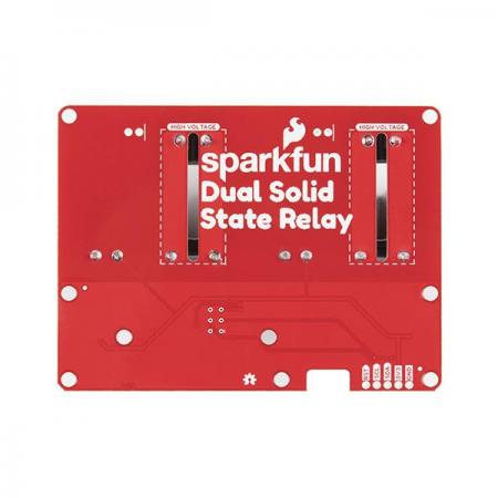 디바이스마트,MCU보드/전자키트 > 전원/신호/저장/응용 > 릴레이,SparkFun,SparkFun Qwiic Dual Solid State Relay [COM-16810],SparkFun Qwiic 연결 시스템을 사용하여 저전력 마이크로 컨트롤러에서 2개의 AC 부하를 전환 할 수있는 전력 공급 보드 / 2개의 25A / 250VAC 솔리드 스테이트 릴레이 보드
