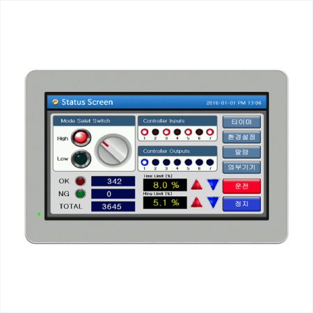디바이스마트,LED/LCD > LCD COLOR > 칼라 LCD패널 > 7인치 컬러 LCD패널,COMFILE TECHNOLOGY,HMI 터치스크린 LCD CHA-070WT,CHA-070WT는 WR의 저가형 버젼으로, RTC와 백업밧데리, 이더넷포트가 없는 모델입니다 / 화면 : 7인치 (800x480)