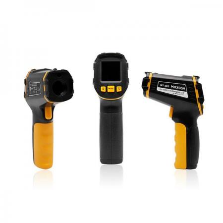 디바이스마트,계측기/측정공구 > 환경/이화학 측정장치 > 온도계/습도계,모아봄,산업용 비접촉식 적외선 온도계 MT-102,측정범위 : -50 ~ 490℃ (-58 ~ 914℉) / EMS 방사율 조정 가능 / 측정면 표시 13 포인트 / 데이터 홀드 기능 / 사이즈 : 100x140x45mm