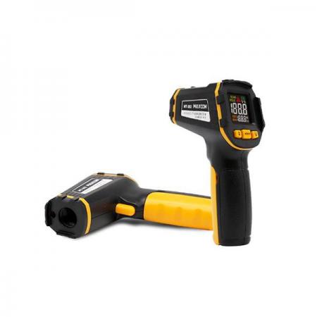 디바이스마트,계측기/측정공구 > 환경/이화학 측정장치 > 온도계/습도계,모아봄,산업용 비접촉식 적외선 온도계 MT-102,측정범위 : -50 ~ 490℃ (-58 ~ 914℉) / EMS 방사율 조정 가능 / 측정면 표시 13 포인트 / 데이터 홀드 기능 / 사이즈 : 100x140x45mm