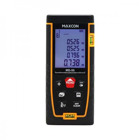 디바이스마트,계측기/측정공구 > 측정용 공구/장비 > 거리측정기,모아봄,레이저 거리 측정기 MD-50,측정 거리 : 0.05 ~ 50M / 거리, 면적, 체적, 연속, 간접거리 측정 / 저장 기능 / 디스플레이 백라이트 / 다양한 단위 변경 / 112x50x25mm