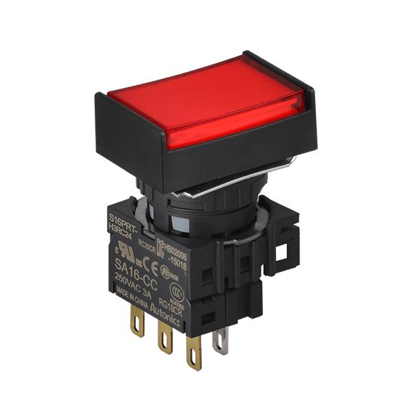16파이 누름버튼 스위치 S16PRT-H3RC12