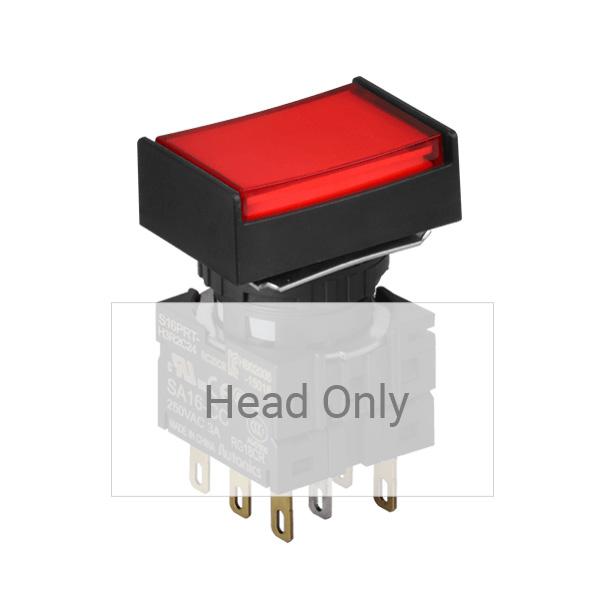 16파이 누름버튼 스위치 S16PRT-H3R (Head Only)